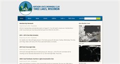 Desktop Screenshot of northernlightsclub.com